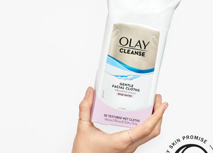 Olay Cleanse Gentle Facial Sensitive Towelette Fragrance Free 30ct (2 Pack) - Personal Care > Skin Cleansers & Toners