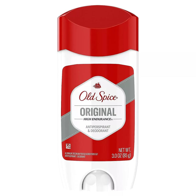 Old Spice High Endurance AntiPerspirant Deodorant Solid Original 3oz (24 Pack) - Personal Care > Bath & Body