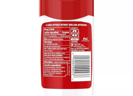 Old Spice High Endurance AntiPerspirant Deodorant Invisible Solid Original Scent 3 Oz (Pack Of 6) - Health & Beauty >