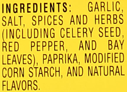 OLD BAY Garlic & Herb Seasoning Blend With Extra 2.25oz (12 Pack) - Food Beverages > Herbs Spices Seasonings