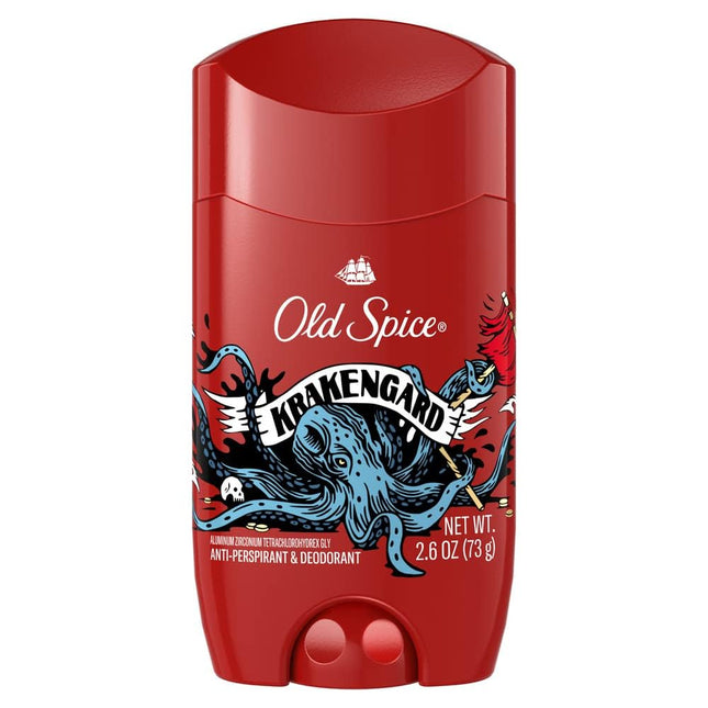 Old Spice Antiperspirant & Deodorant Wild Collection Krakengard 2.6 Ounce (Pack Of 3) - Health Beauty > Personal Care