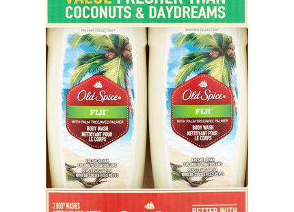 Old Spice Body Wash for Men Fiji with Palm Tree Scent 16 Floz (12 Pack) - Personal Care > Bath & Washes Shower Gels