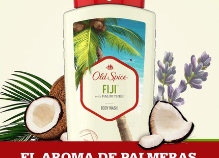 Old Spice Body Wash for Men Fiji with Palm Tree Scent 16 Floz - Personal Care > Bath & Washes Shower Gels
