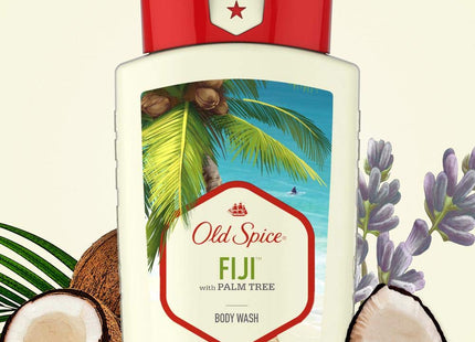 Old Spice Body Wash for Men Fiji with Palm Tree Scent 16 Floz - Personal Care > Bath & Washes Shower Gels