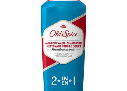 a bottle of old spice hair - wash