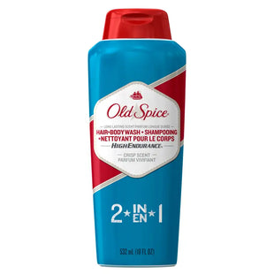 a bottle of old spice hair - wash