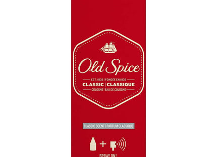 Old Spice Cologne For Men Spray Classic Scent 4.25 fl oz (12 Pack) - Personal Care > Fragrances Men’s