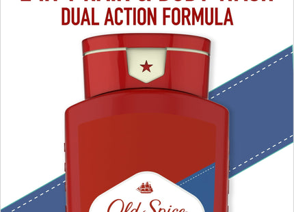 Old Spice High Endurance 2IN1 Hair and Body Wash Crisp Scent 18Floz (3 Pack) - Personal Care > Bath & Washes Shower Gels