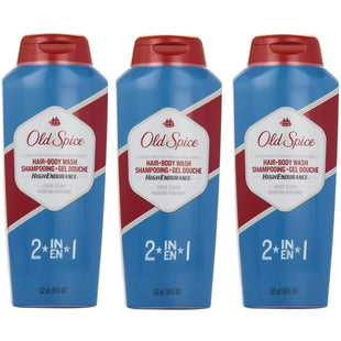 Old Spice High Endurance 2IN1 Hair and Body Wash Crisp Scent 18Floz (3 Pack) - Personal Care > Bath & Washes Shower Gels