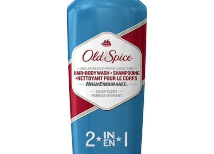 Old Spice High Endurance 2IN1 Hair and Body Wash Crisp Scent 18Floz (4 Pack) - Personal Care > Bath & Washes Shower Gels