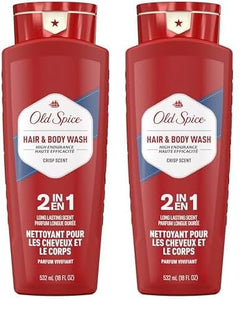 Old Spice High Endurance 2IN1 Hair and Body Wash Crisp Scent 18Floz (4 Pack) - Personal Care > Bath & Washes Shower Gels
