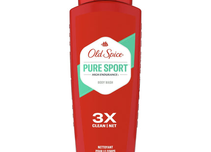 Old Spice High Endurance 3X Clean Pure Sport Scent Body Wash 18 FLoz - Personal Care > Bath & Washes Shower Gels