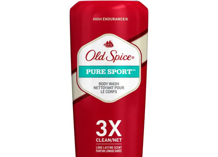 a bottle of pure sport body wash