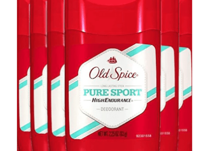 Old Spice High Endurance Deodorant Pure Sport 2.25oz (6 Pack) - Personal Care > Bath & Body Anti-Perspirant