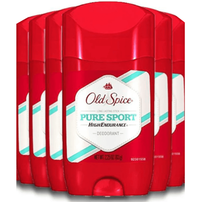 Old Spice High Endurance Deodorant Pure Sport 2.25oz (6 Pack) - Personal Care > Bath & Body Anti-Perspirant