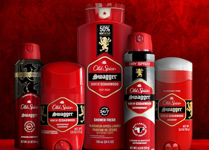 Old Spice Swagger Scent of Confidence Body Wash for Men 33.4 floz (24 Pack) - Personal Care > Bath & Washes Shower Gels