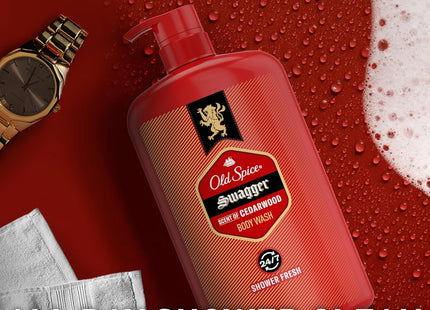 Old Spice Swagger Scent of Confidence Body Wash for Men 33.4 floz (4 Pack) - Personal Care > Bath & Washes Shower Gels