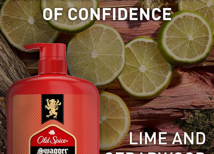 Old Spice Swagger Scent of Confidence Body Wash for Men 33.4 floz (4 Pack) - Personal Care > Bath & Washes Shower Gels