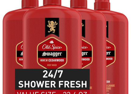 Old Spice Swagger Scent of Confidence Body Wash for Men 33.4 floz (4 Pack) - Personal Care > Bath & Washes Shower Gels