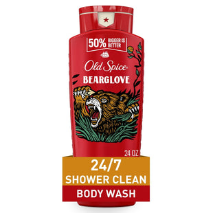 Old Spice Wild Collection Bearglove Body Wash Long Lasting Lather 16oz (12 Pack) - Personal Care > Bath & Washes Shower