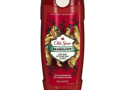 Old Spice Wild Collection Bearglove Body Wash Long Lasting Lather 16oz (8 Pack) - Personal Care > Bath & Washes Shower