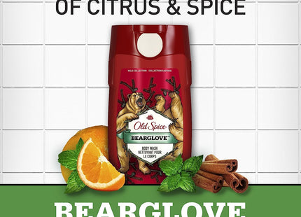 Old Spice Wild Collection Bearglove Body Wash Long Lasting Lather 16oz (24 Pack) - Personal Care > Bath & Washes Shower