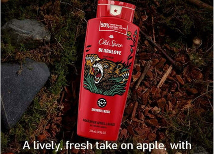 Old Spice Wild Collection Bearglove Body Wash Long Lasting Lather 16oz (12 Pack) - Personal Care > Bath & Washes Shower