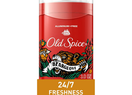 Old Spice Wild Collection Bearglove Deodorant Invisible Solid 3.0oz (5 Pack) - Personal Care > Bath & Body