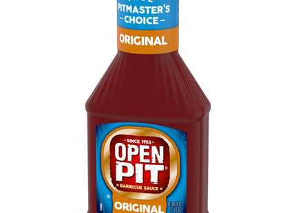 Open Pit Original Barbecue Sauce Blue Label 18oz (12 Pack) - Food & Beverages > Condiments Sauces BBQ Hot