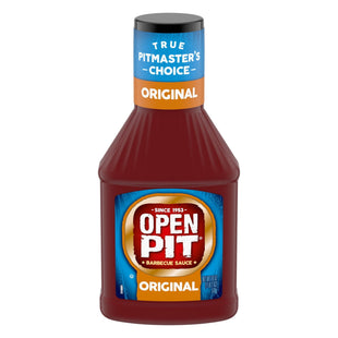 Open Pit Original Barbecue Sauce Blue Label 18oz (6 Pack) - Food & Beverages > Condiments Sauces BBQ Hot