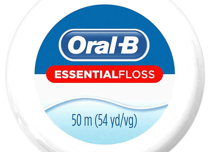 Oral-B Essential Dental Floss Cavity Defense Mint Waxed 50 M 2ct (3 Pack) - Personal Care > Oral & Flossers