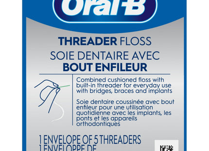 Oral-B Glide Pro-Health Dental Threader Floss Bridges Braces 30ct (4 Pack) - Personal Care > Oral & Flossers