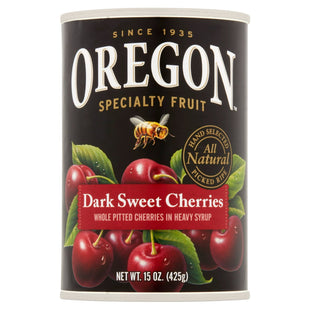 Oregon All Natural Specialty Fruit Pitted Dark Sweet Cherries 15 Ounce - Food & Beverages > Fruits Vegetables Dried Veg