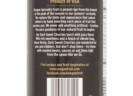 Oregon All Natural Specialty Fruit Pitted Dark Sweet Cherries 15 Ounce (8 Pack) - Food & Beverages > Fruits Vegetables