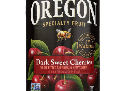 Oregon All Natural Specialty Fruit Pitted Dark Sweet Cherries 15 Ounce - Food & Beverages > Fruits Vegetables Dried Veg