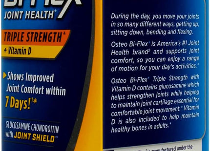 Osteo Bi-Flex Triple Strength & Vitamin D Joint Health Tablets 80ct (24 Pack) - Care > Vitamins Lifestyle Supplements
