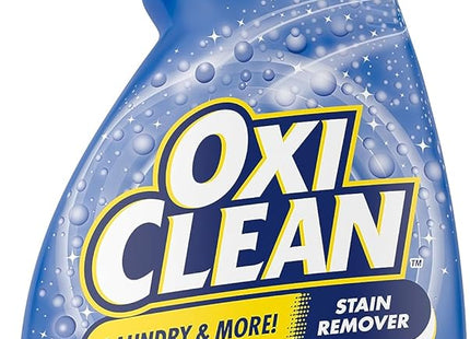 OxiClean Laundry Fabric Spot Stain Remover Liquid Spray Fresh 21.5oz (8 Pack) - Household Supplies > Detergents