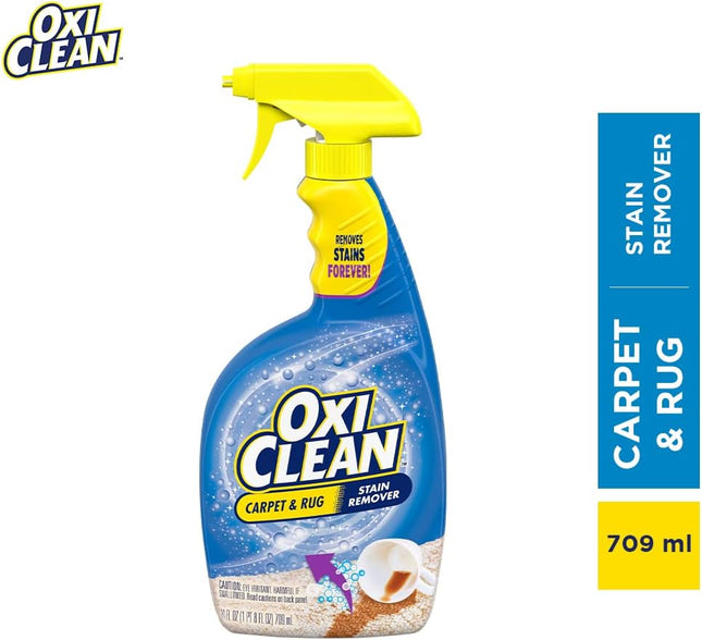 OxiClean Carpet and Area Rug Stain Odor Remover Liquid Spray 24oz (10 Pack) - Household Supplies > Laundry Detergents