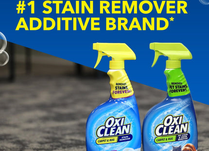 OxiClean Carpet and Area Rug Stain Odor Remover Liquid Spray 24oz (12 Pack) - Household Supplies > Laundry Detergents