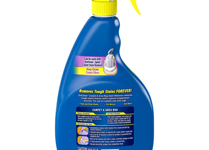 OxiClean Carpet and Area Rug Stain Odor Remover Liquid Spray 24oz (24 Pack) - Household Supplies > Laundry Detergents