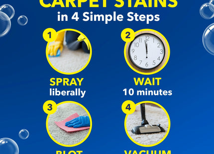 OxiClean Carpet and Area Rug Stain Odor Remover Liquid Spray 24oz (6 Pack) - Household Supplies > Laundry Detergents