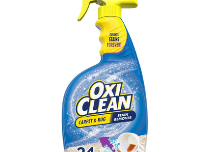 OxiClean Carpet and Area Rug Stain Odor Remover Liquid Spray 24oz (6 Pack) - Household Supplies > Laundry Detergents