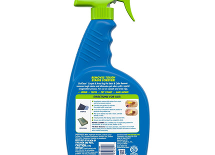 OxiClean Carpet and Area Rug Stain Odor Remover Liquid Spray 24oz - Household Supplies > Laundry Detergents Softeners &