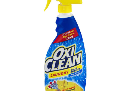 OxiClean Laundry Fabric Spot Stain Remover Liquid Spray Fresh 21.5oz (12 Pack) - Household Supplies > Detergents
