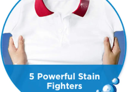 a person holding a white shirt with the words 5 powerful fights