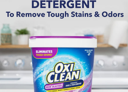 OxiClean Odor Blasters Versatile & Stain Remover Clean Powder 3LB (12 Pack) - Household Supplies > Laundry Detergents