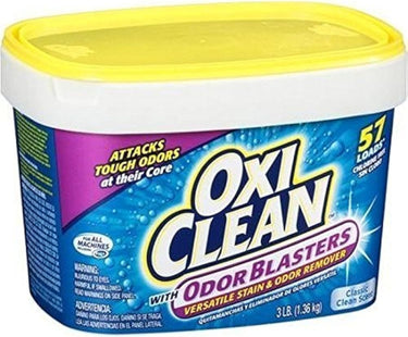 OxiClean Odor Blasters Versatile & Stain Remover Clean Powder 3LB (12 Pack) - Household Supplies > Laundry Detergents