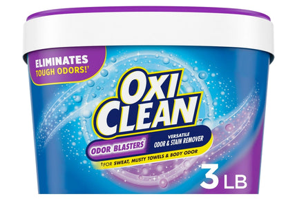 OxiClean Odor Blasters Versatile & Stain Remover Clean Powder 3LB (12 Pack) - Household Supplies > Laundry Detergents