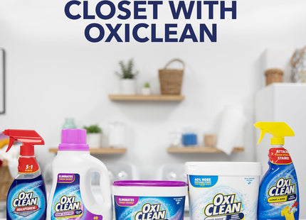 OxiClean Odor Blasters Versatile & Stain Remover Clean Powder 3LB (12 Pack) - Household Supplies > Laundry Detergents