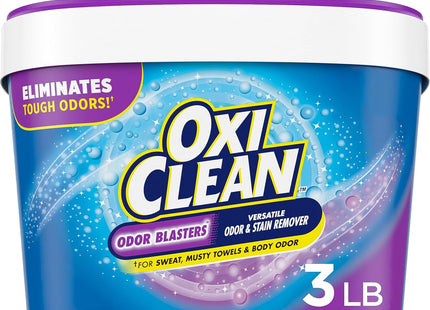 OxiClean Odor Blasters Versatile & Stain Remover Clean Powder 3LB (6 Pack) - Household Supplies > Laundry Detergents